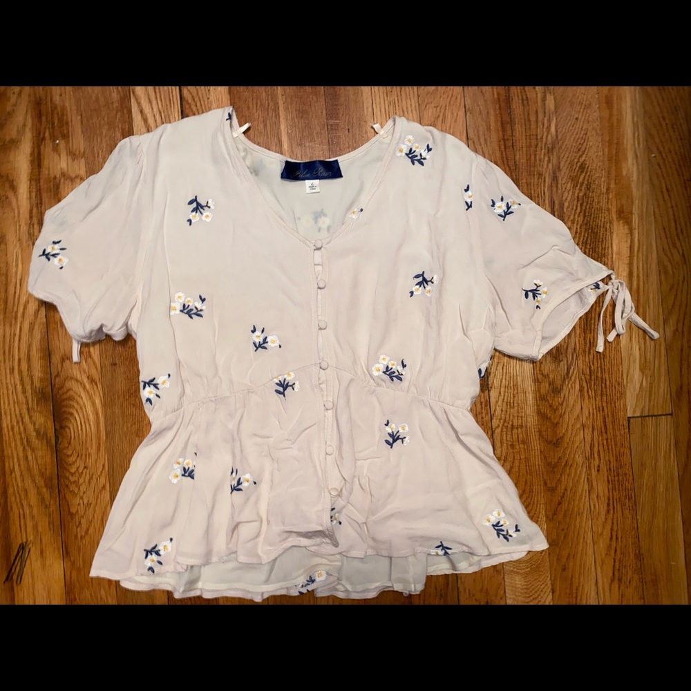 Beautiful floral blouse